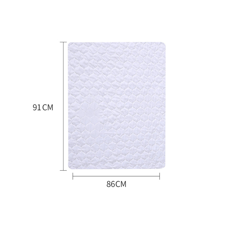 2x Bed Pad Waterproof Bed Protector Single-2018816667538296834