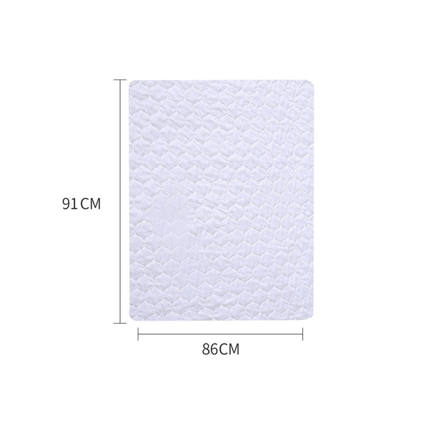 2x Bed Pad Waterproof Bed Protector Single-2018816667538296834