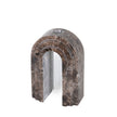 CAC10697-KM Marble  Arch Vase - Dark Coffee
