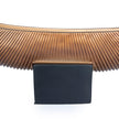 CAC10699-KM Decorative Boat Vase - Brown