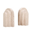CAC10700-KM Stone Bookends - Beige