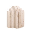 CAC10700-KM Stone Bookends - Beige