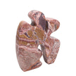 CAC10727-KM Carved Marble Accent Sculpture - Red Ochre