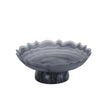 CAC10724-KM Lotus Glass Tray - Grey