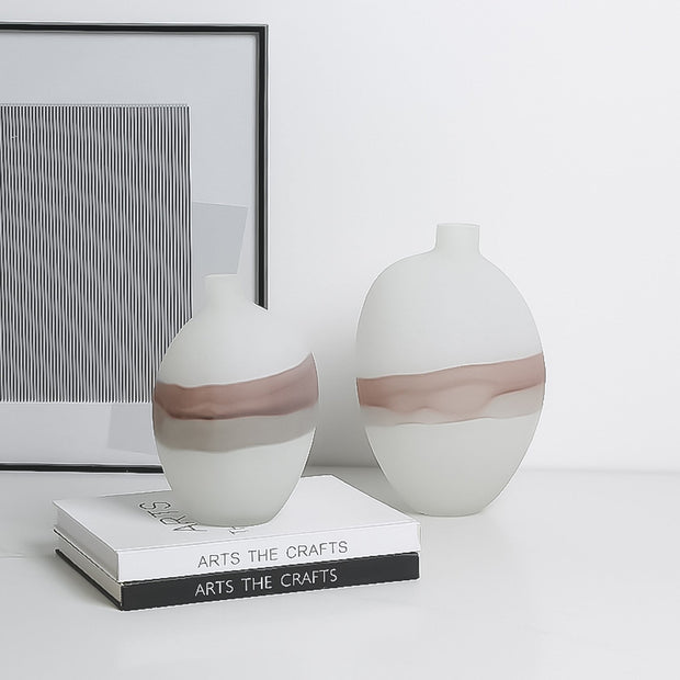 CAC10749-FC Flowing Vase B - White