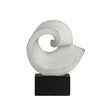 CAC10776-FC Spiral Reel Ornament - White
