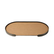 CAC10833-FC Oval Tray Coffee A