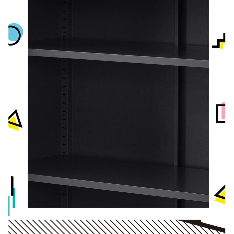 Artiss Buffet Sideboard Metal Cabinet - SWEETHEART Charcoal
