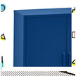 Artiss Buffet Sideboard Metal Cabinet - SWEETHEART Blue