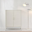 Artiss Buffet Sideboard Metal Cabinet - SWEETHEART White