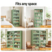 Artiss 2x Buffet Sideboard Cabinet Storage Cupboard Mesh Doors Metal ELIA Green
