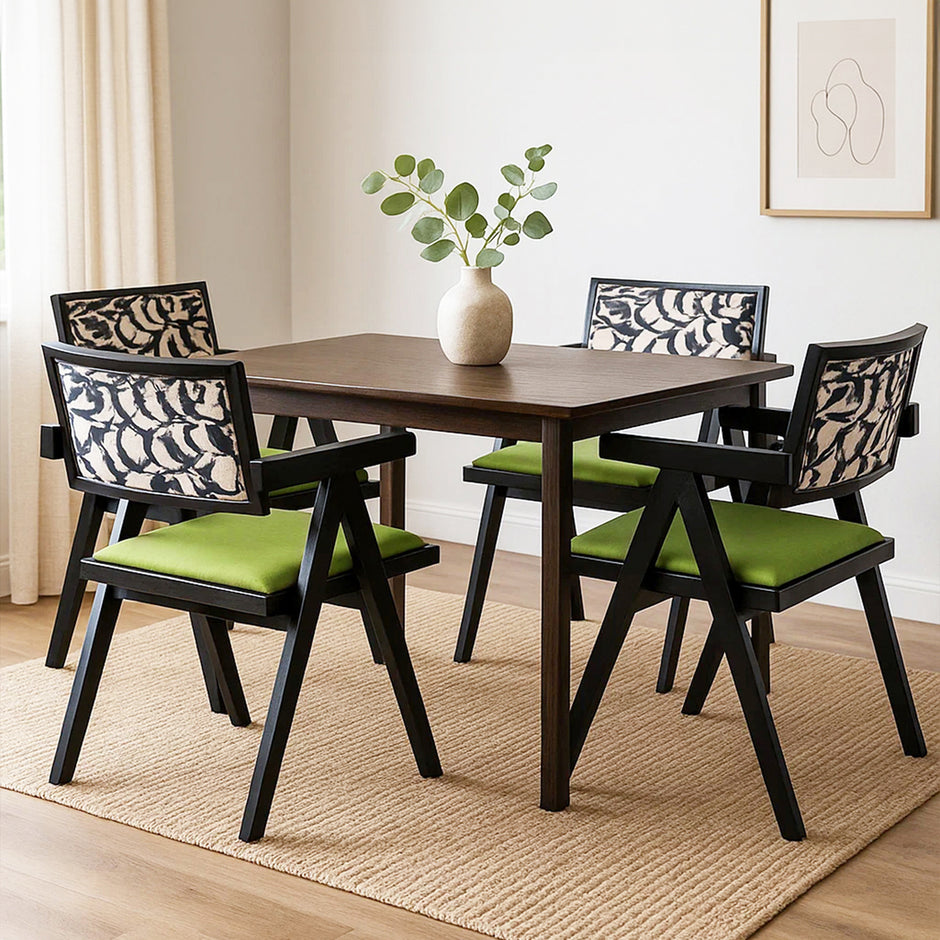 Levede Dining Chair Retro Backrest Chair x4-2006732735091183623