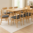 Levede 8xDining Chairs Kitchen Chair Nature-2006732724836110343