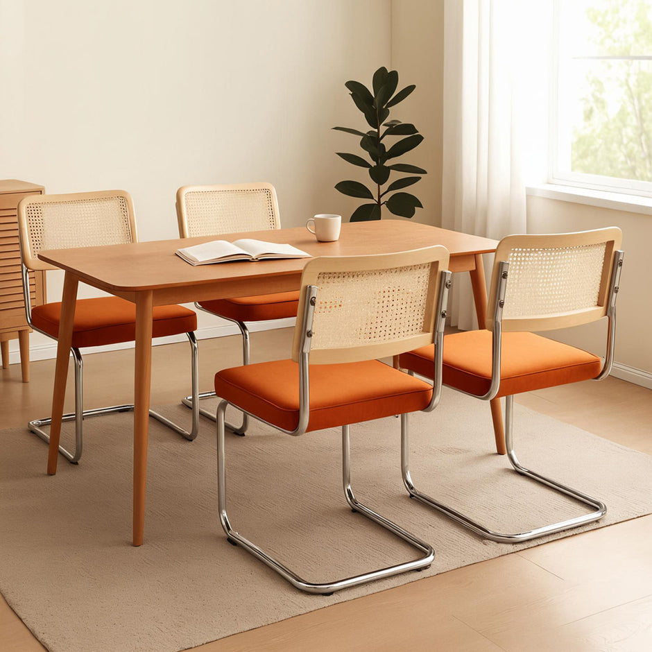 Levede 4xRattan Chair Dining Chairs-2006732746529050631