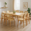Levede 8x Rattan Dining Chair Wooden Kitchen Chair-2006733384235225095