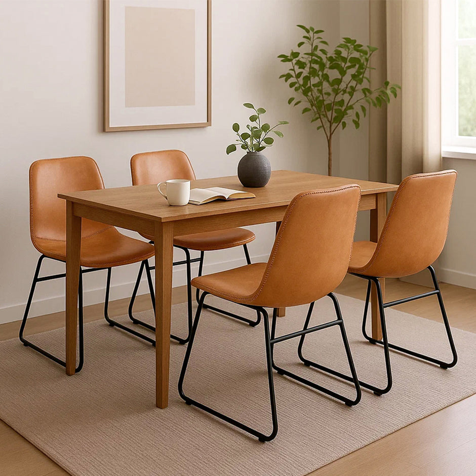 Levede 4x Dining Chairs Kitchen Table-2006732732960477191