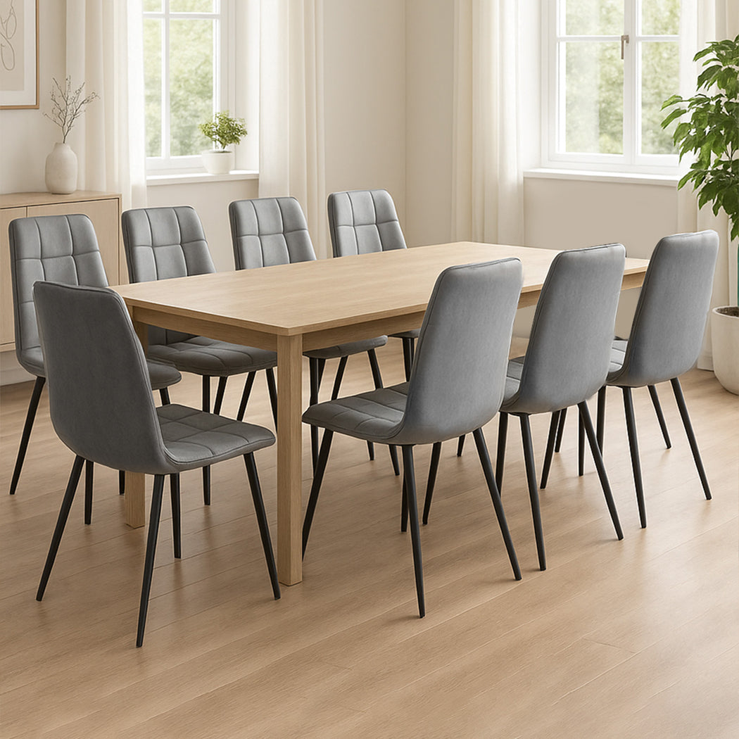 Levede 8x Dining Chairs Kitchen Chair-2006732724123078663