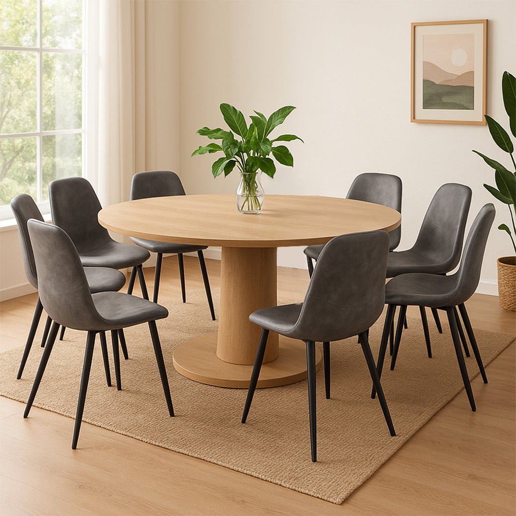 Levede 8x Dining Chairs Kitchen Eames-2006732724475400199