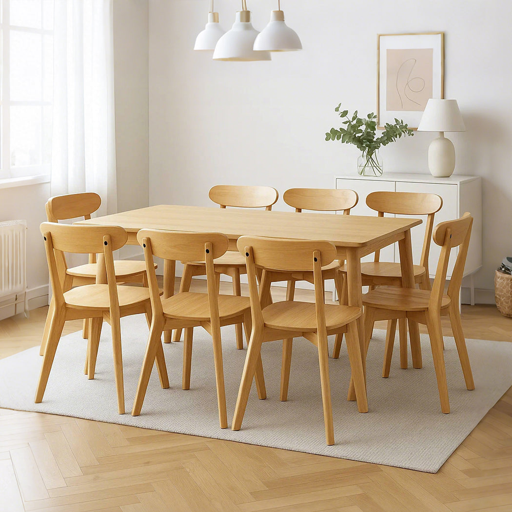 Levede 8x Dining Chairs Wooden Kitchen Chair-2006732733849669639