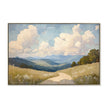 CAR12185-CLO 120 x 80cm Framed Canvas - Natural