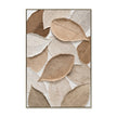 CAR12188-CLO 80 x 120cm Framed Canvas - Natural