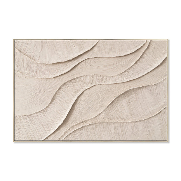 CAR12189-CLO 120 x 80cm Framed Canvas - Natural