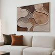 CAR12193-CLO 120 x 90cm Framed Canvas - Natural