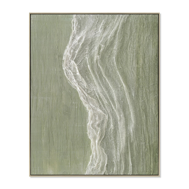 CAR12196-CLO 80 x 100cm Framed Canvas - Natural