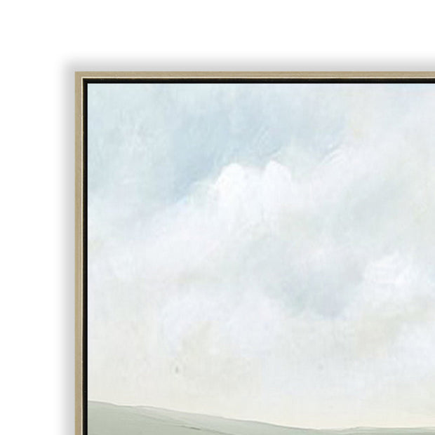 CAR12204-CLO 120 x 80cm Framed Canvas - Natural