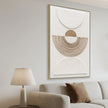 CAR12205-CLO 80 x 120cm Framed Canvas - Natural