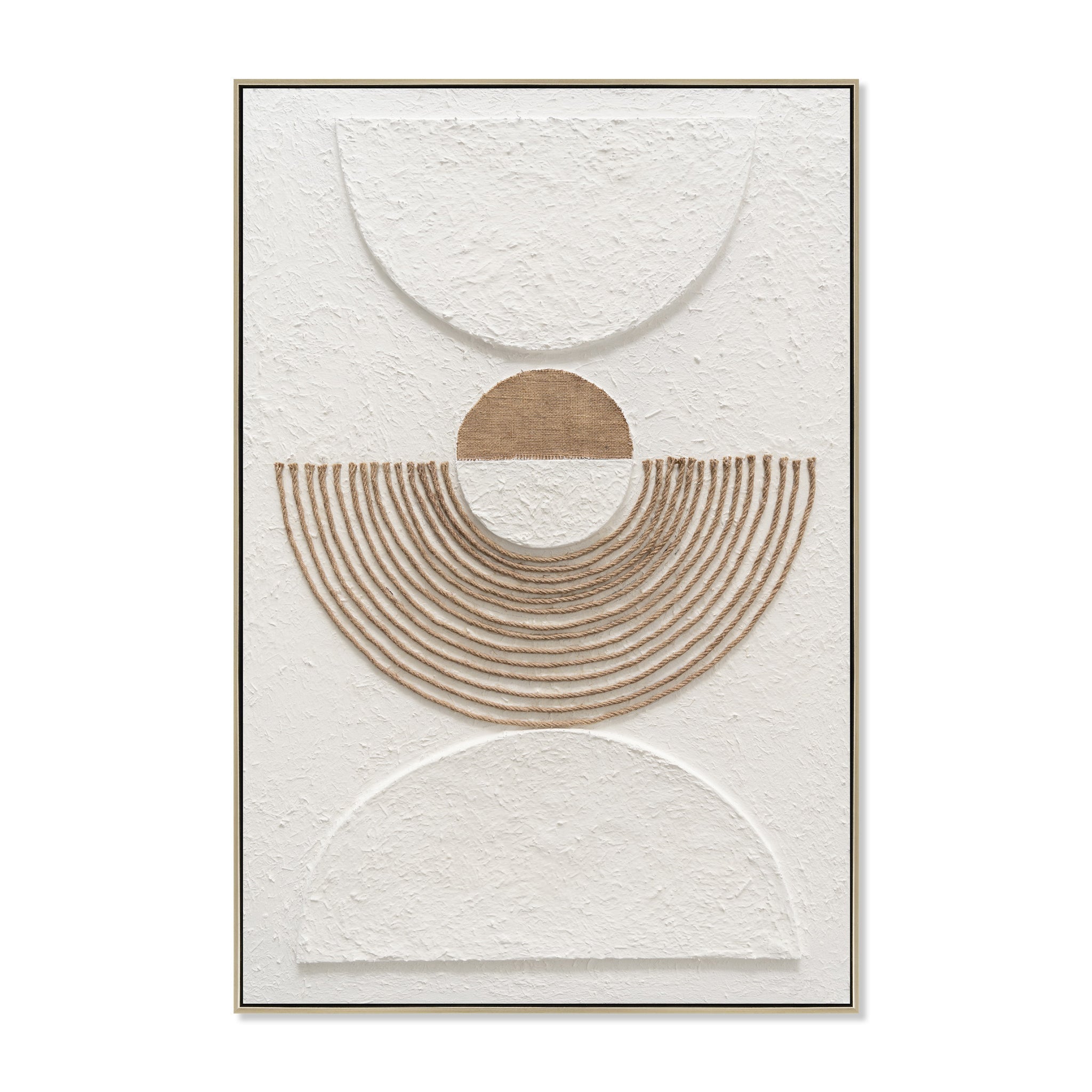 CAR12205-CLO 80 x 120cm Framed Canvas - Natural
