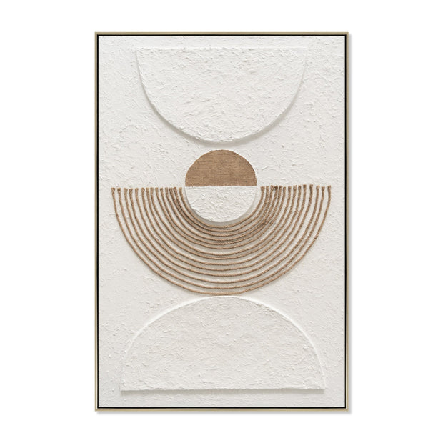 CAR12205-CLO 80 x 120cm Framed Canvas - Natural