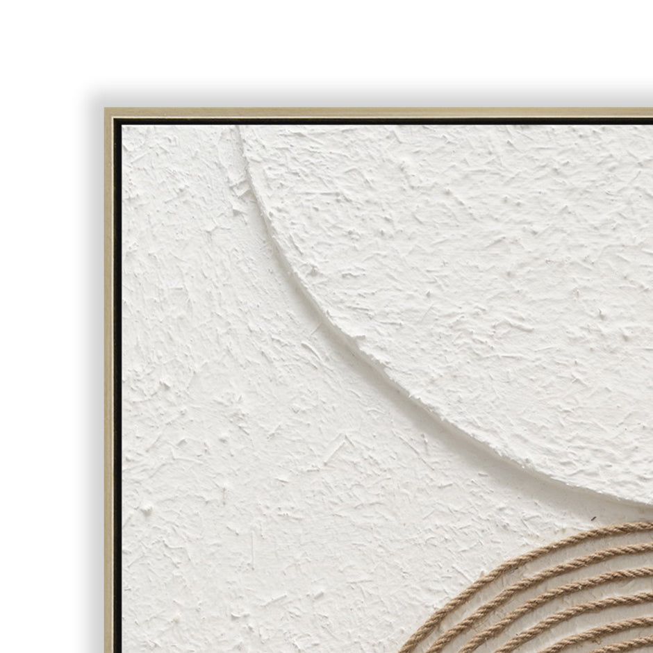 CAR12206-CLO 80 x 120cm Framed Canvas - Natural