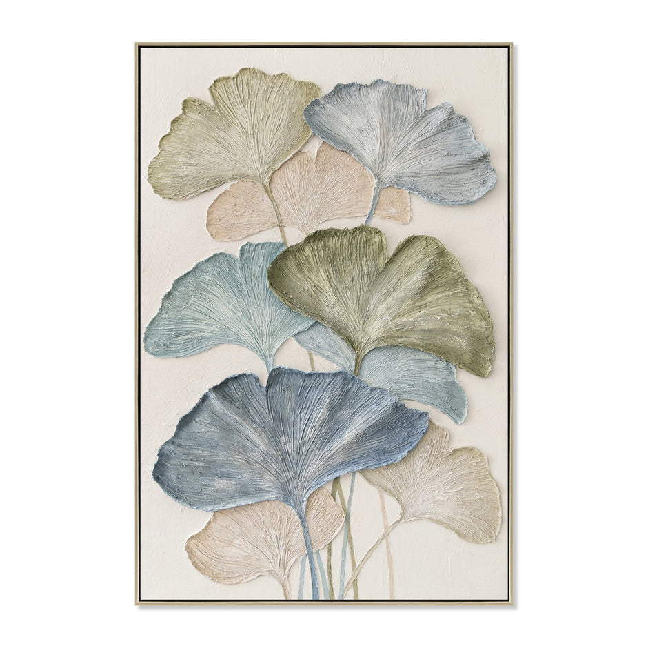 CAR12211-CLO 80 x 120cm Framed Canvas - Natural