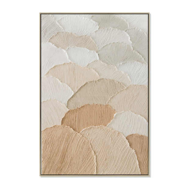 CAR12213-CLO 80 x 120cm Framed Canvas - Natural