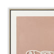 CAR12216-CLO 60 x 90cm Framed Canvas - Natural