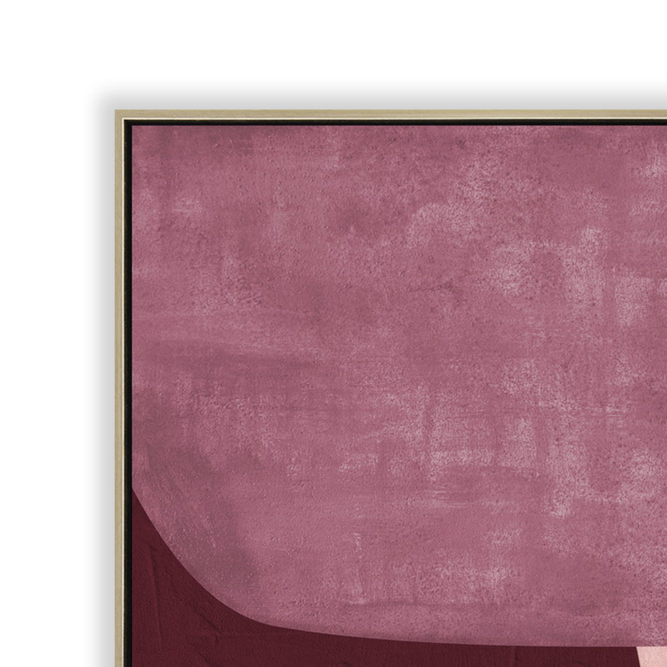 CAR12226-CLO 100 x 140cm Framed Canvas - Natural
