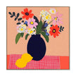 CAR12229-CLO 60 x 60cm Framed Canvas - Natural