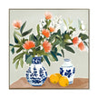 CAR12230-CLO 80 x 80cm Framed Canvas - Natural