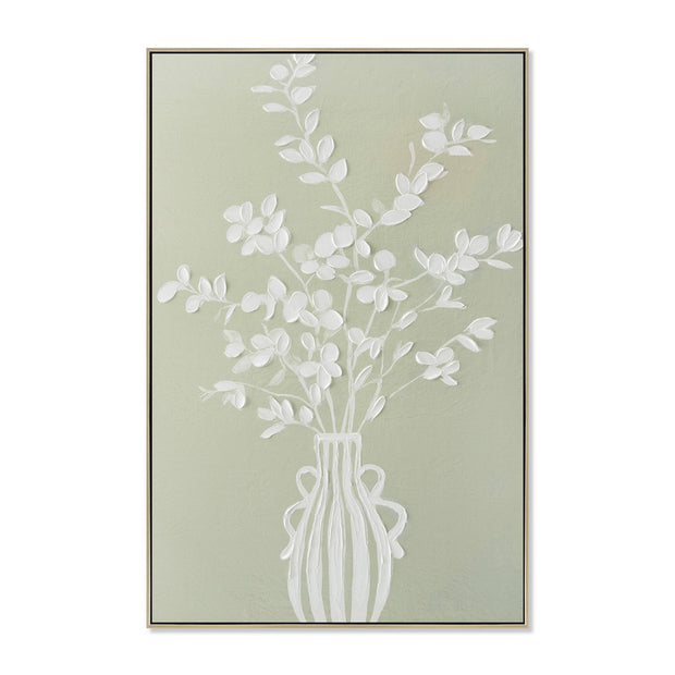 CAR12234-CLO 60 x 90cm Framed Canvas - Natural