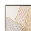 CAR12235-CLO 80 x 80cm Framed Canvas - Natural
