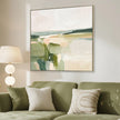 CAR12240-CLO 80 x 80cm Framed Canvas - Natural