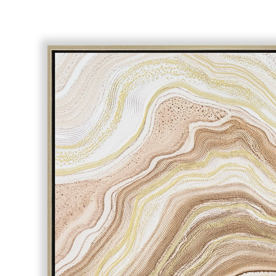 CAR12249-CLO 80 x 120cm Framed Canvas - Natural