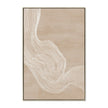 CAR12250-CLO 80 x 120cm Framed Canvas - Natural