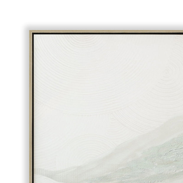CAR12253-CLO 120 x 80cm Framed Canvas - Natural