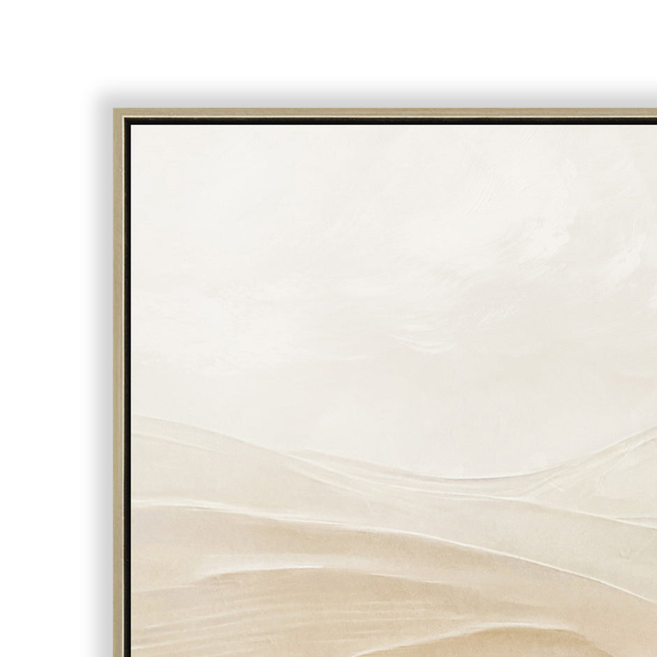 CAR12254-CLO 120 x 80cm Framed Canvas - Natural