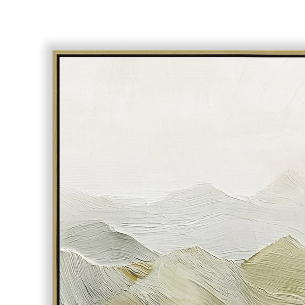 CAR12307-CLO 150 x 120cm Framed Canvas - Light Natural