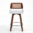 Artiss Wooden Bar Stools Swivel Kitchen Counter Stool Chair 60cm Seat Height