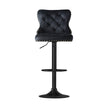 Artiss 1x Velvet Bar Stool Adjustable Height Nailhead Trim Kitchen Counter Stool