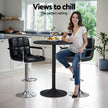 Artiss Bar Table and Stools Set Dining Desk Kitchen Chairs Cafe Pub